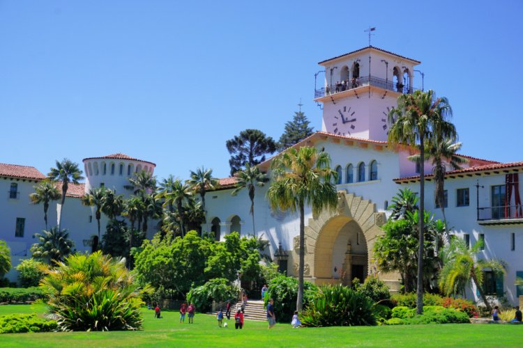 Places to Visit in Santa Barbara, Santa Barbara Courthouse, California