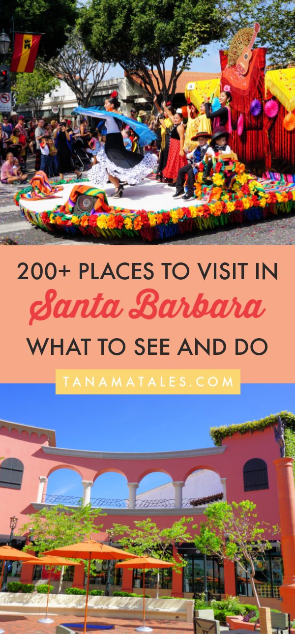 Things to do in Santa Barbara, #California - Travel tips and vacation ideas - This article has 200+ ideas on things to see, do, eat and drink in Santa Barbara. My bucket list includes beaches, hikes, historical sites, towns in the countryside, restaurants, hotel, shopping and wine tasting rooms.  Clear your next week because there is a lot to do in this area! #Solvang #SantaYnezValley #Carpinteria #Goleta