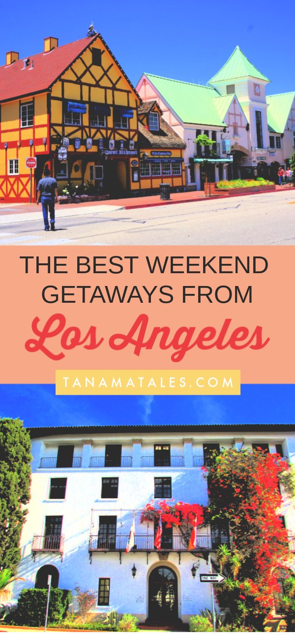 The best weekend getaways from Los Angeles – Travel tips and ideas – Looking what to do this weekend? What about going outside the city and having some fun?  This article will help you to plan your next getaway from Los Angeles.  With so many options, the questions would be, where I should go? #California #LA #roadtrip #SantaBarbara #SanDiego #Ventura #HuntingtonBeach #Julian #BigBear #NewportBeach #Temecula #Anaheim #Disney