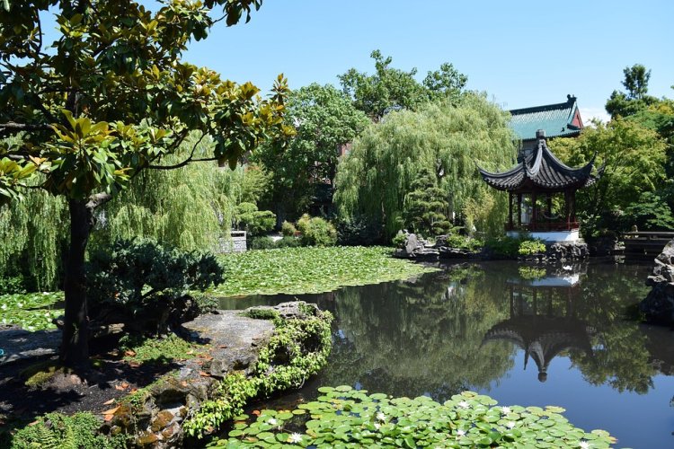 Dr. Sun Yat-Sen Classical Chinese Garden in Vancouver's Chinatown, Canada