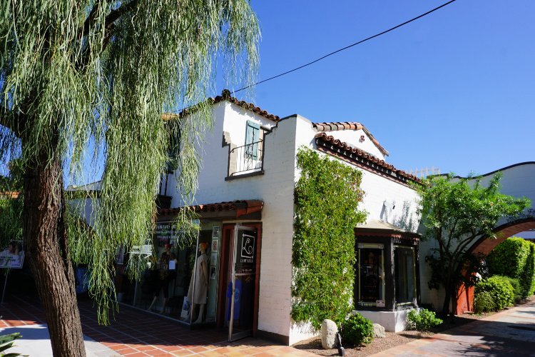 La Plaza area of Downtown Palm Springs