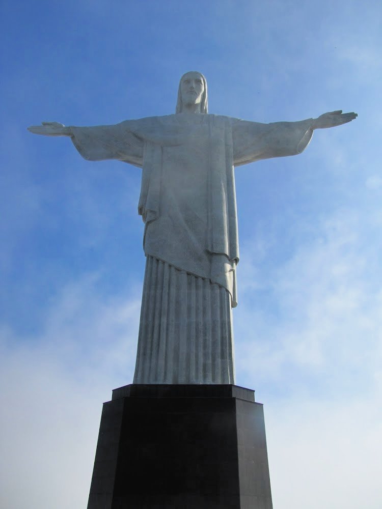 Christ The Redeemer at the top of Corcovado, Rio de Janeiro, Brazil