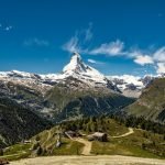 Matterhorn seen in the distance