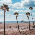 Manharran Beach pier and bike path, Best Beaches Near LAX Airport