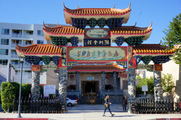 Gate in Chinatown Los Angeles, Que hacer en Los Angeles en 3 dias