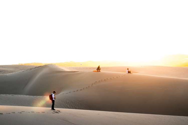 Oceano Dunes at Sunset, San Luis Obispo Camping: